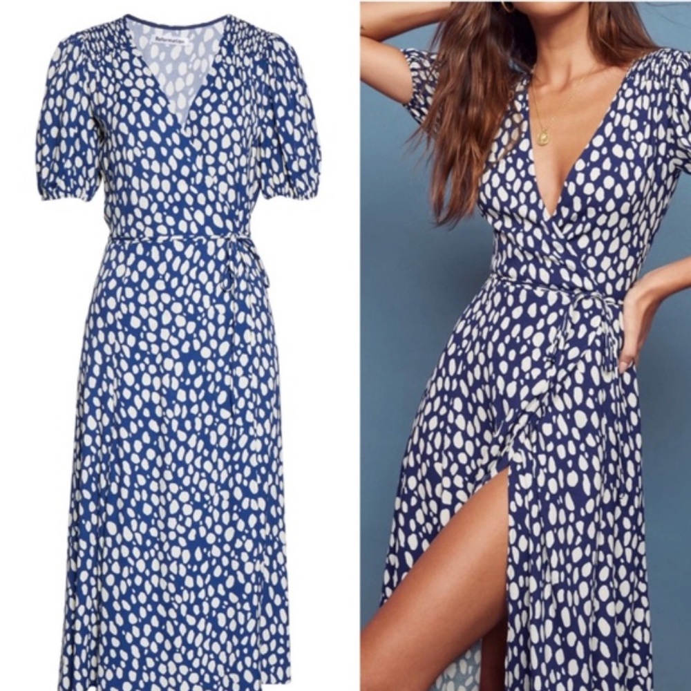 Reformation Agustin’s plunge dress